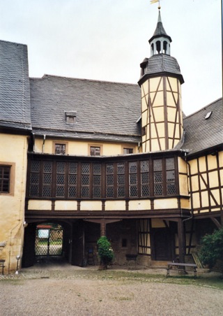 Bild: Im Schloss zu Allstedt.
