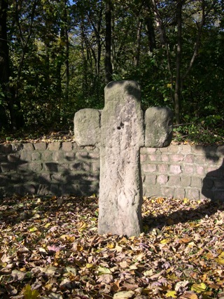 Bild: Das Steinkreuz von Welfesholz.