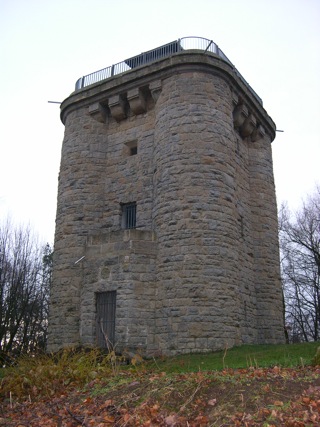 Bild: Der Bismarckturm auf dem Stahlberg bei Opperode.