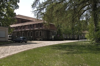 Bild: Das Schloss zu Langenstein bei Halberstadt.