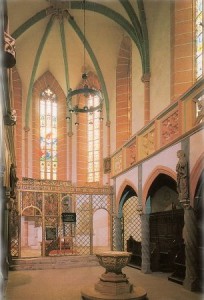 Bild: In der Schlosskirche zu Mansfeld.