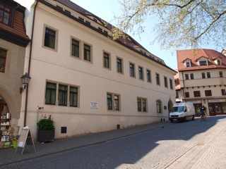 Bild: Das Stadtschloss der Grafen von Mansfeld-Vorderort in der Lutherstadt Eisleben.
