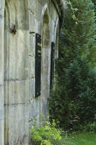 Bild: Gruft auf dem Servatifriedhof zu Quedlinburg