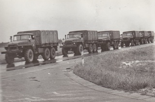 Bild: Ural 375D der Nationalen Volksarmee. Foto aus privater Sammlung 1968.