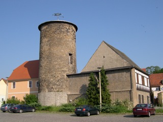 Bild: Die Burg von Hettstedt.