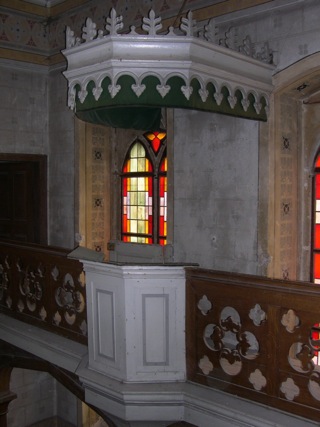 Bild: Impressionen aus dem Innenraum der Kirche zu Unterfarnstädt.