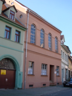 Bild: Die ehemalige jüdische Synagoge zu Eisleben.