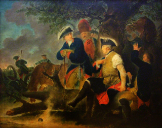 Bild: Friedrich der Große und der Feldscher (um 1793-95) von Bernhard Rode. Dieses Bild ist gemeinfrei, weil seine urheberrechtliche Schutzfrist abgelaufen ist.