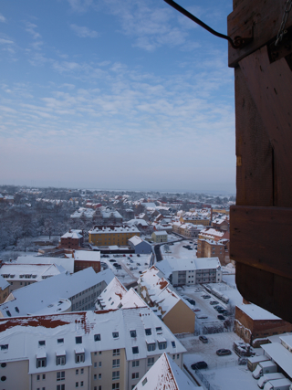 Bild: Blick vom Südturm der Kirche St. Stephani über die altehrwürdige Stadt Aschersleben.