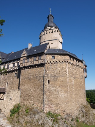 Bild: Die Burg Falkenstein im Unterharz.