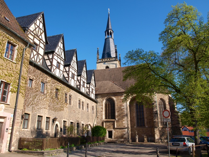 Bild: Eisleben - St. Annen und das Augustiner Eremiten Kloster.