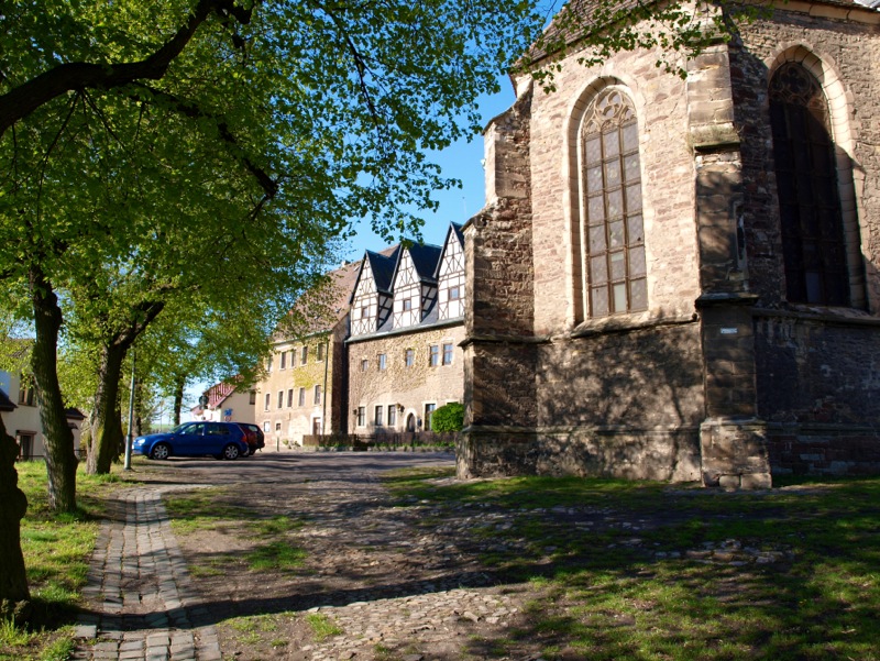 Bild: Eisleben - Die Kirche St. Annen.