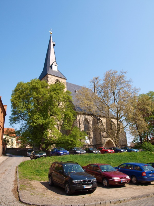Bild: Eisleben - Die Kirche St. Nikolai.