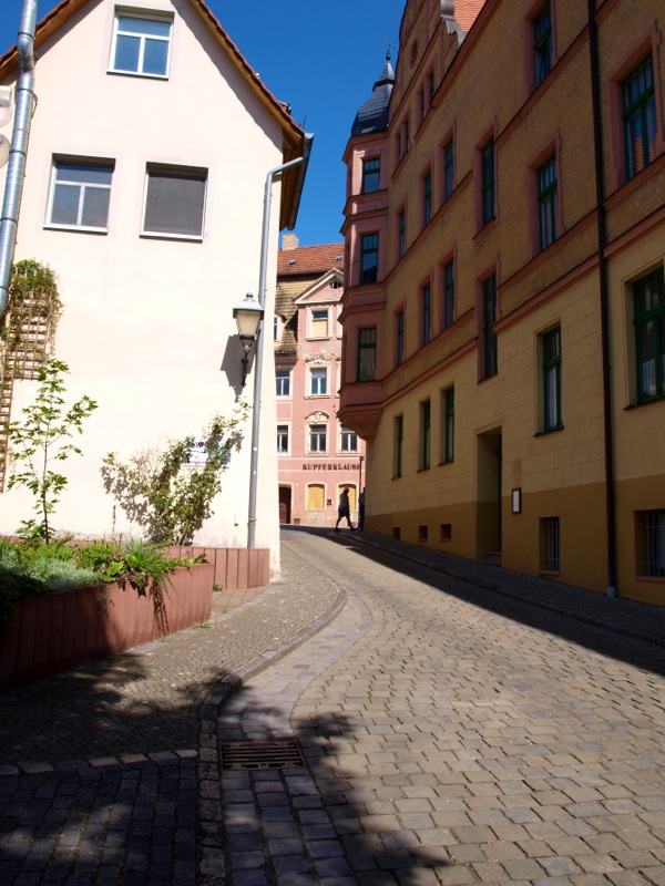 Bild: Eisleben - In der Altstadt.