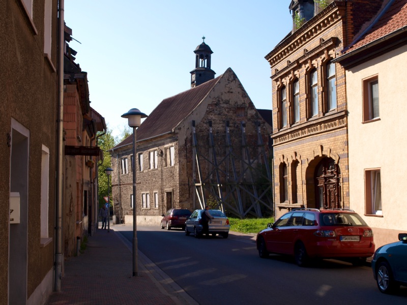 Bild: Eisleben - Das Neustädter Rathaus.