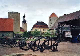 Bild: Die Burg zu Querfurt.