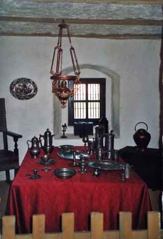 Bild: Exponate im Heimatmuseum auf der Burg zu Querfurt.