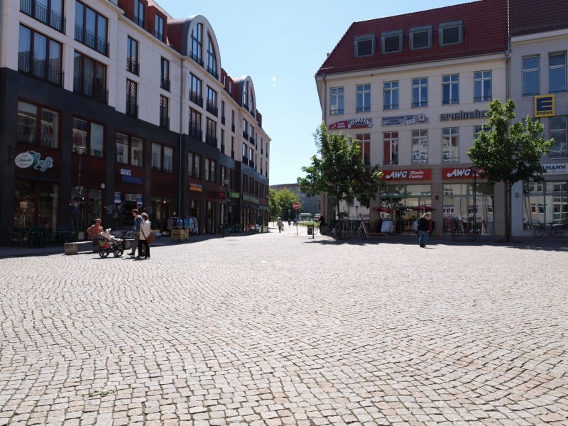 Bild: Im Zentrum von Halberstadt.