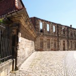 Bild: Historische Bausubstanz am Dom zu Halberstadt.