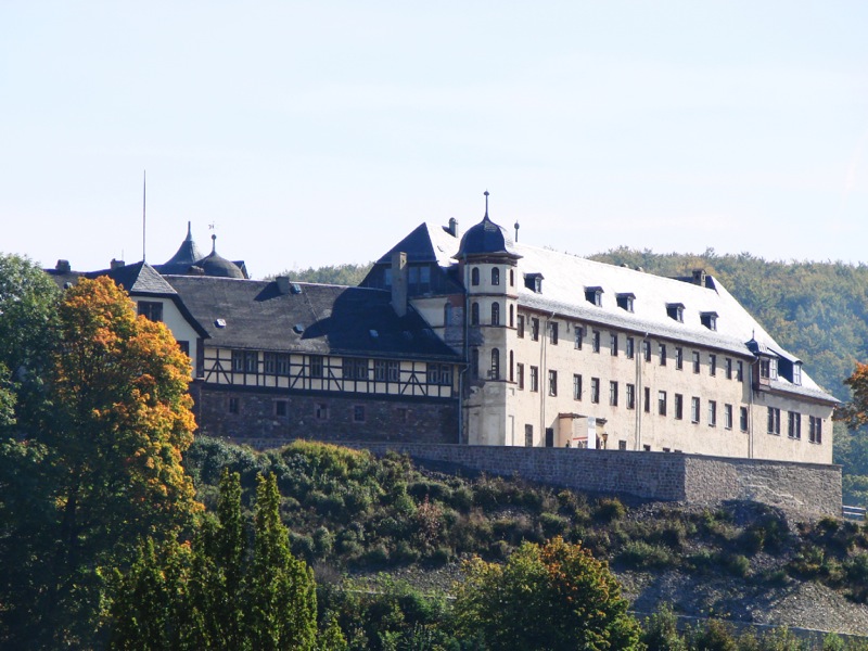 Bild: Stolberg - Blick zum Schloss.